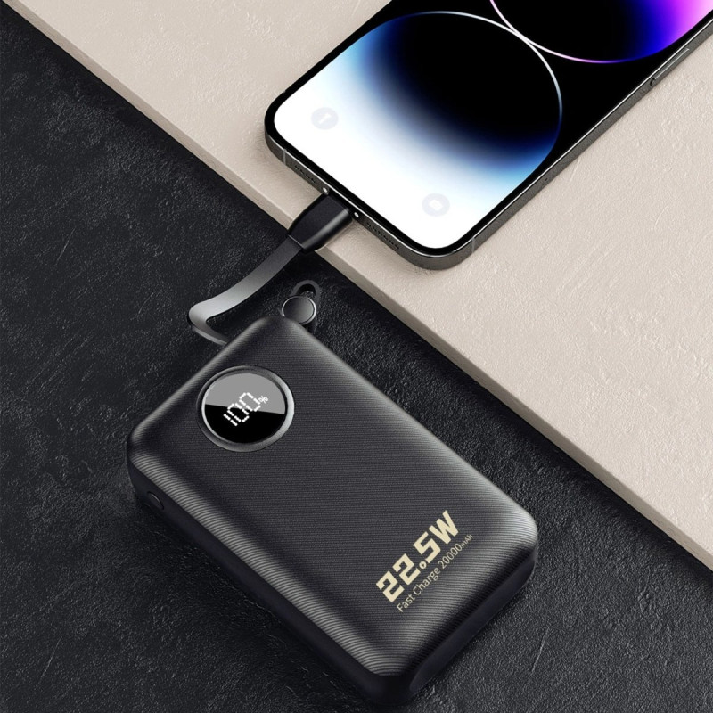 УМБ Dudao K14+ 20000mAh 22.5W Black (6977196680016)