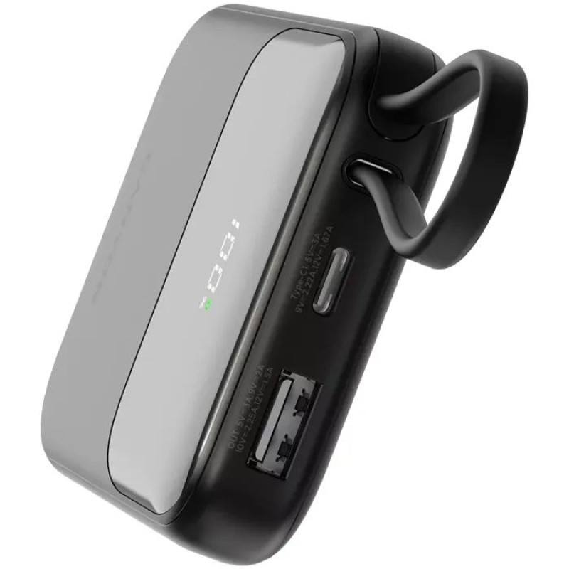 УМБ Canyon 10000mAh OnPower 101 PD/22.5W з'єднувальний кабель Black (CNS-CPB101BK)