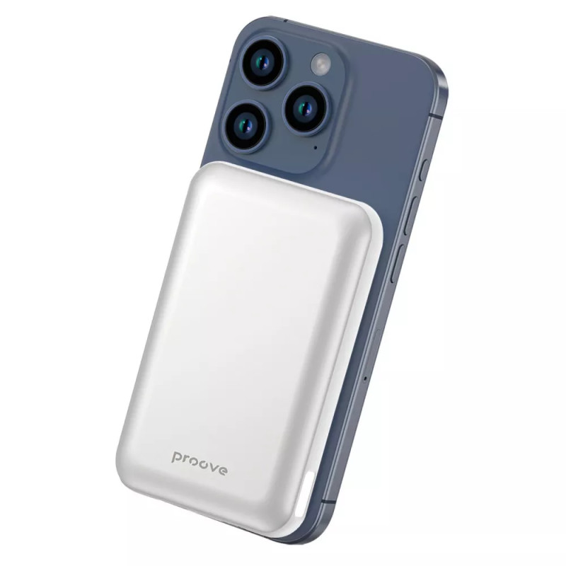 УМБ Proove Vibe Energy Plus 22.5W 10000mAh Silver/White (PBVE15012206)
