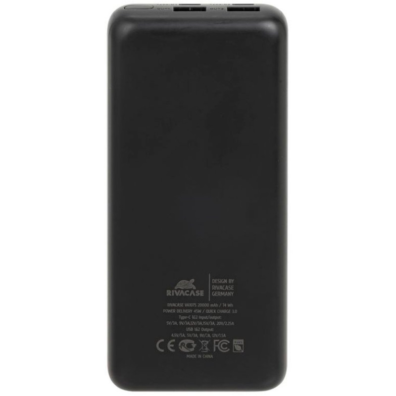 УМБ Rivacase Rivapower 20000mAh Black (VA1075)