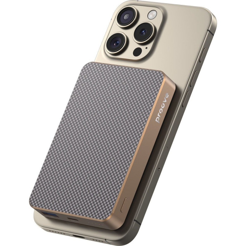 УМБ Proove Carbon Slim Magnetic 10000mAh 22.5W sunflare (PBCS22110050)