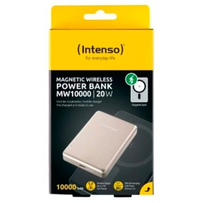 УМБ Intenso MW10000 10000mAh Magnetic champagne (7344031)