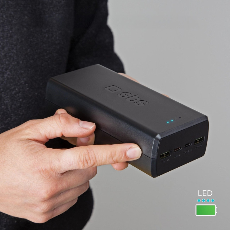 УМБ SBS 30000 mAh 20W Black (TTBB30000PD20K)
