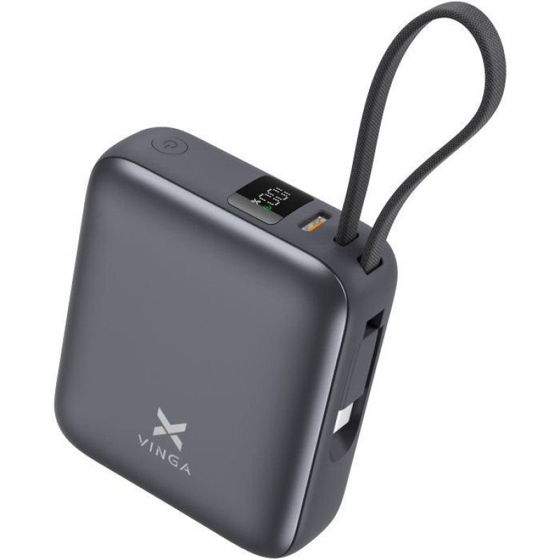 УМБ Vinga 10000 mAh 35W Display Cable (VPBB1035C)