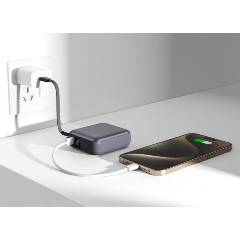 УМБ Vinga 10000 mAh 35W Display Cable (VPBB1035C)