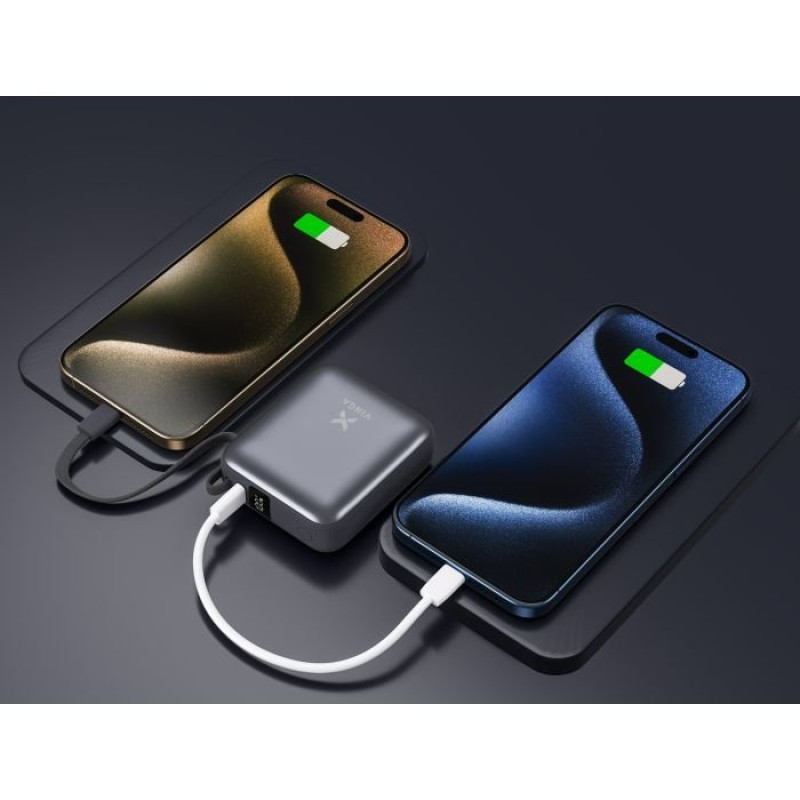 УМБ Vinga 10000 mAh 35W Display Cable (VPBB1035C)