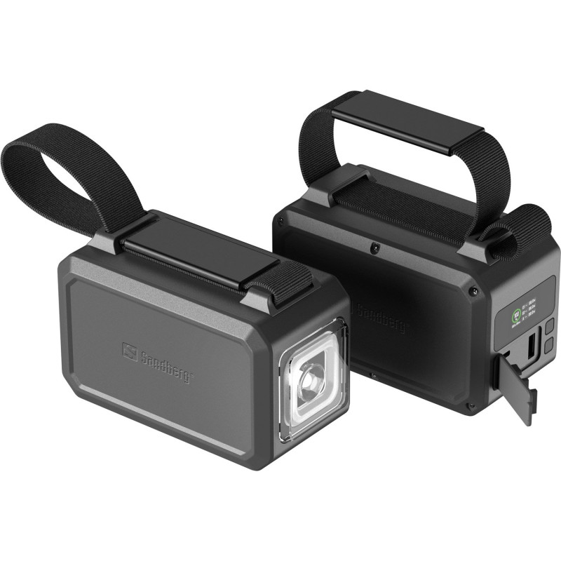 УМБ Sandberg 40000mAh Survivor 100W, IPX4 Water resist, LED Torch, Pass-Through Charging (421-14)