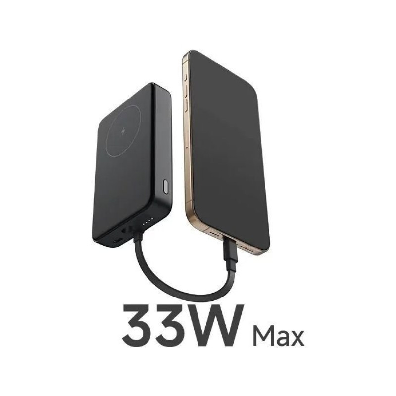 УМБ Xiaomi 10000mAh 33W Magnetic Integrated Cable Grey (BHR9823GL)