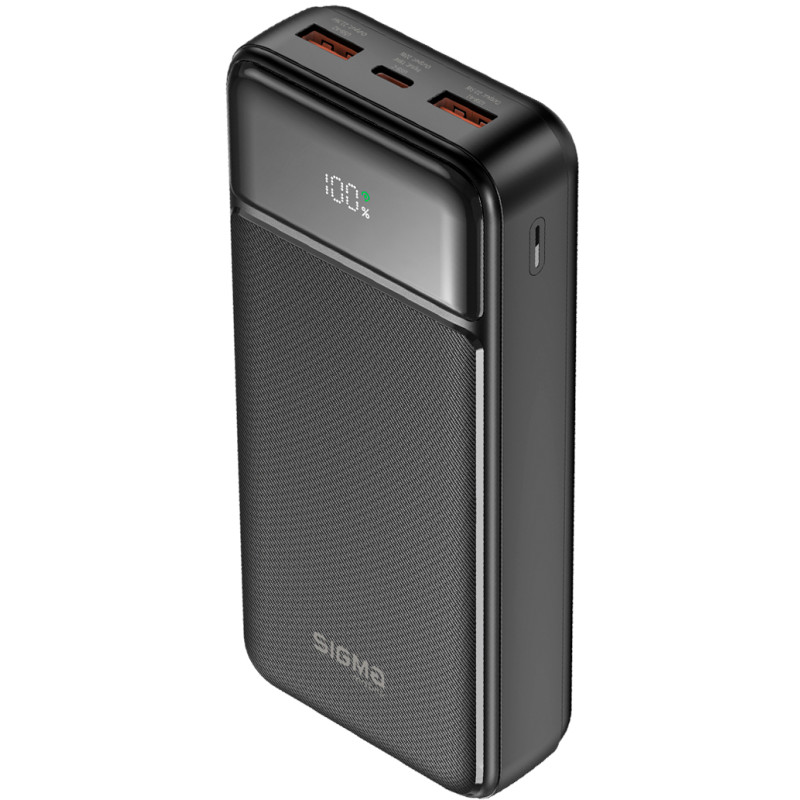 УМБ Sigma mobile X-Power SI20A4QL 20000mAh Black (4827798799710)
