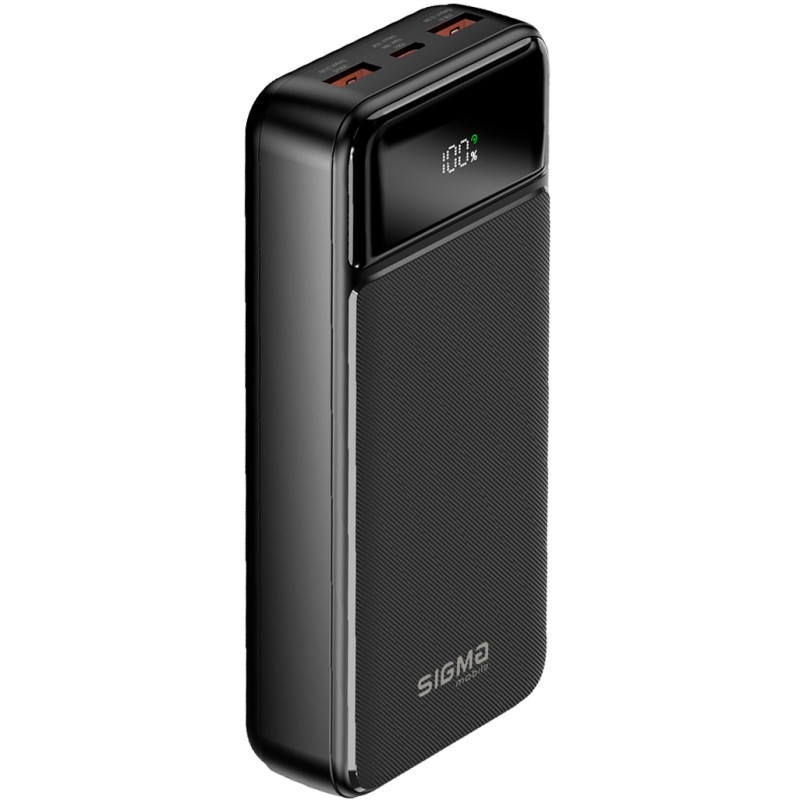 УМБ Sigma mobile X-Power SI20A4QL 20000mAh Black (4827798799710)