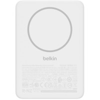 УМБ Belkin BoostCharge Slim Magnetic 5000mAh 15W White (BPD010HQWH)