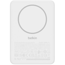 УМБ Belkin BoostCharge Slim Magnetic 5000mAh 15W White (BPD010HQWH)
