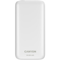 УМБ Canyon PB-301 30000mAh PD/20W, QC/3.0 (CNE-CPB301W)