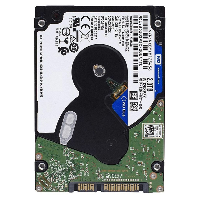 Жорсткий диск WD Blue 2.5
