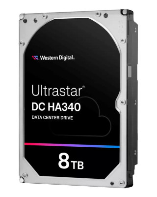 Накопичувач HDD WD Ultrastar DC HA340 8 TB (WUS721208BLE6L4, 0B47078)