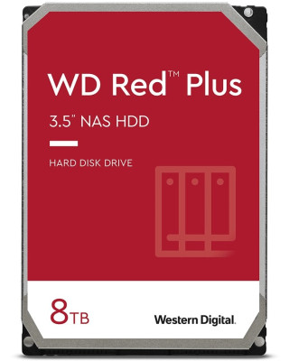 Накопичувач HDD WD Red Plus 8TB (WD80EFPX)