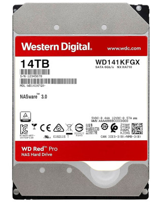 Жорсткий диск WD Red Pro 14 TB (WD142KFGX)