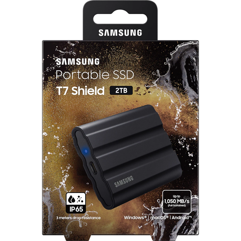 Накопичувач SSD Samsung USB 3.2 2TB T7 Shield (MU-PE2T0S/EU)
