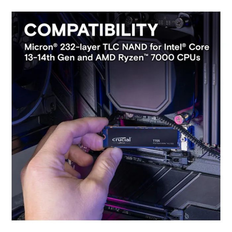 Накопичувач SSD Micron (Crucial) M.2 2280 1TB T705 (CT1000T705SSD3)