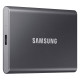 SSD накопичувач Samsung T7 2 TB Titan Gray (MU-PC2T0T/WW)