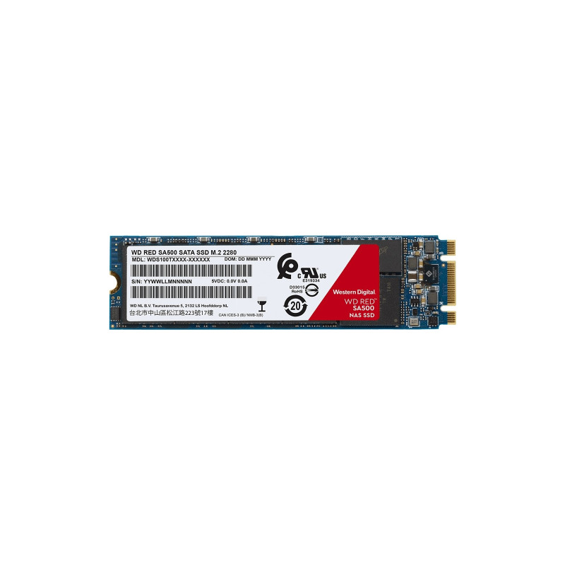 SSD накопичувач WD Red SA500 1 TB (WDS100T1R0B)