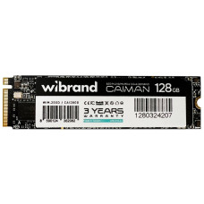 Накопичувач SSD Wibrand M.2 2280 128GB Caiman (WIM.2SSD/CA128GB)