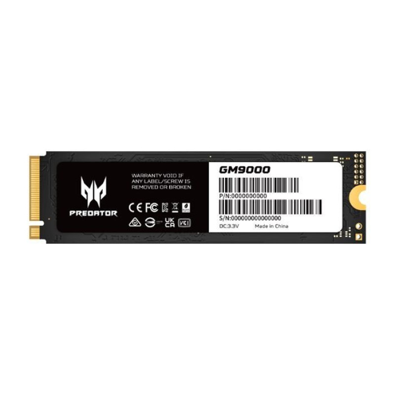 Накопичувач SSD Acer M.2 2280 2TB GM9000 Predator (BL.9BWWR.130)