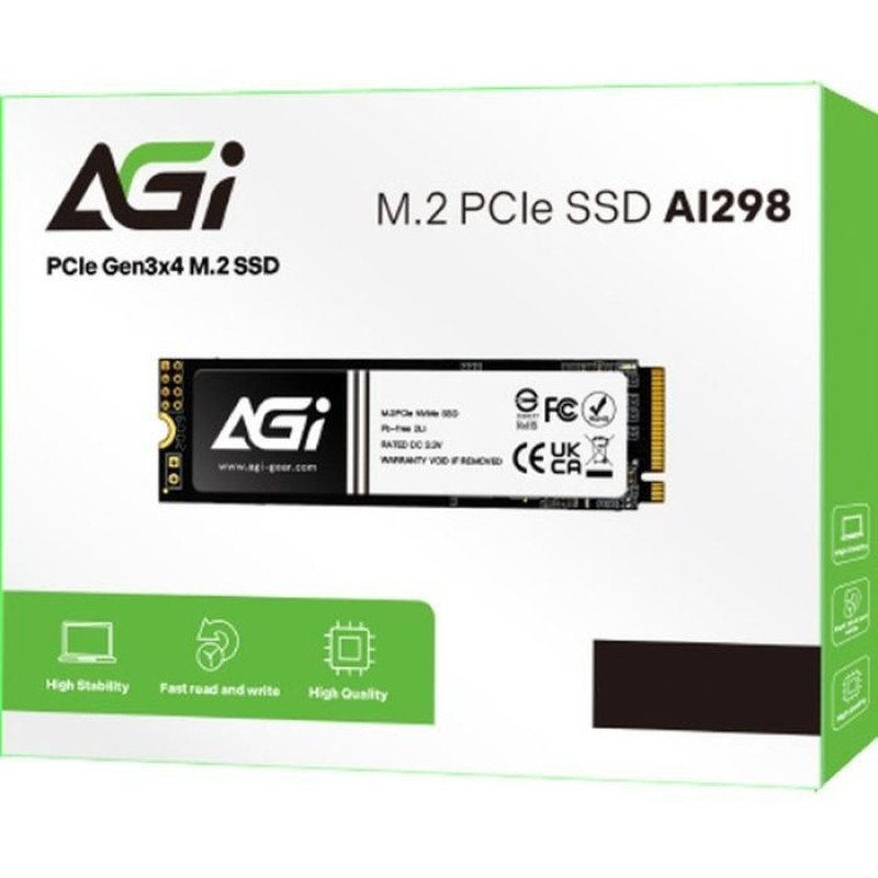 Накопичувач SSD M.2 2280 512GB AGI (AGI512GIMAI298-CB)