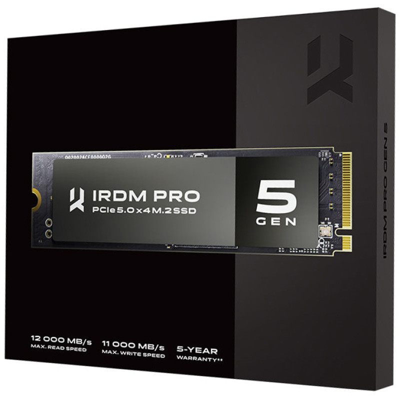 Накопичувач SSD Goodram 4TB IRDM Pro Gen5 M.2 2280 PCIe 5.0 x4 3D TLC (IRP-SSDPR-P54S-4K0-80)