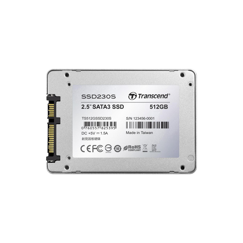SSD накопичувач Transcend SSD230S 512 GB (TS512GSSD230S)