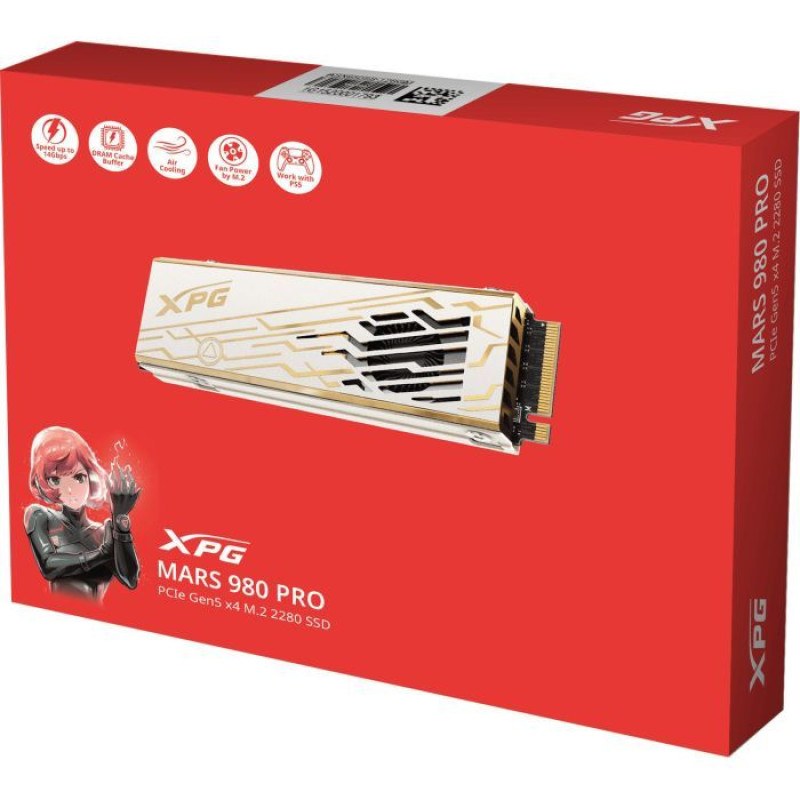 Накопичувач SSD ADATA M.2 2280 2TB XPG MARS 980 PRO (SMAR-980P-2TCI)