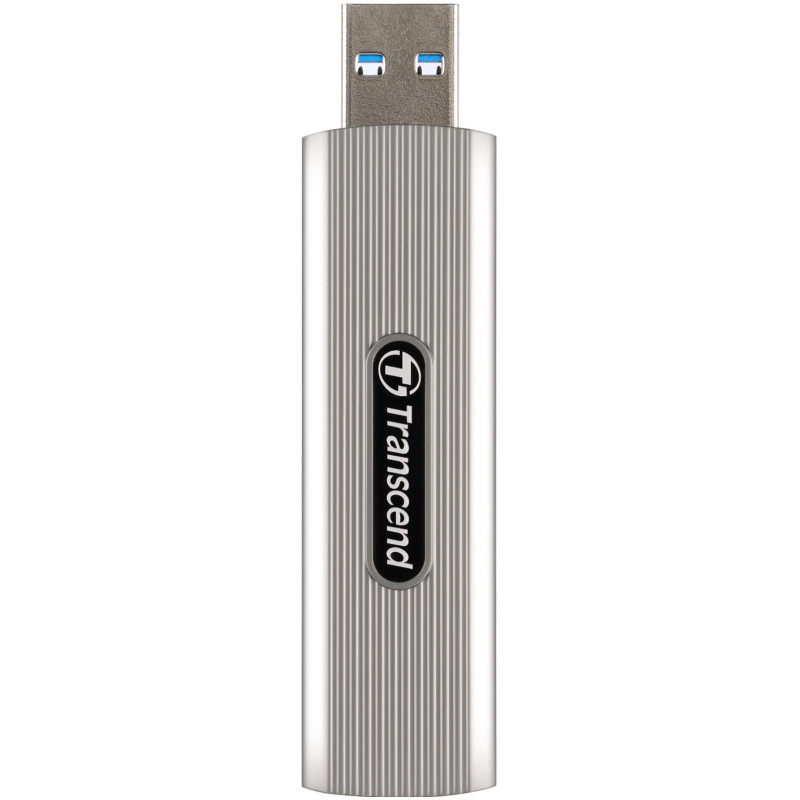 Накопичувач ssd TRANSCEND 2TB ESD320A, USB 10Gbps, Type-A, Silver (TS2TESD320A)