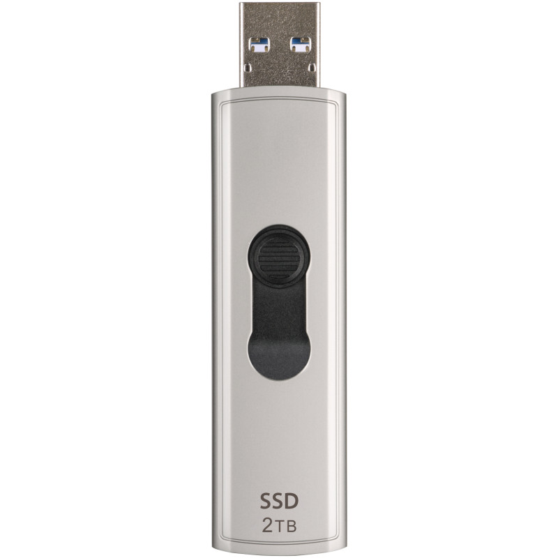 Накопичувач ssd TRANSCEND 2TB ESD320A, USB 10Gbps, Type-A, Silver (TS2TESD320A)