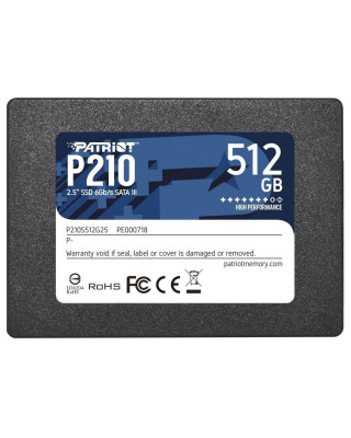 SSD накопичувач PATRIOT P210 512 GB (P210S512G25)
