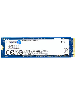 Накопичувач SSD Kingston M.2 1TB PCIe 4.0 NV3 (SNV3S/1000G)