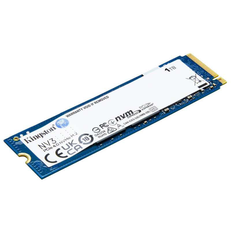 Накопичувач SSD Kingston M.2 1TB PCIe 4.0 NV3 (SNV3S/1000G)