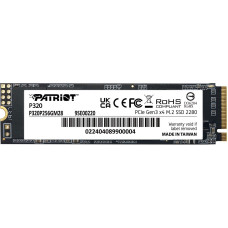 Накопичувач SSD Patriot 256GB P320 M.2 2280 PCIe 3.0 x4 NVMe TLC (P320P256GM28)