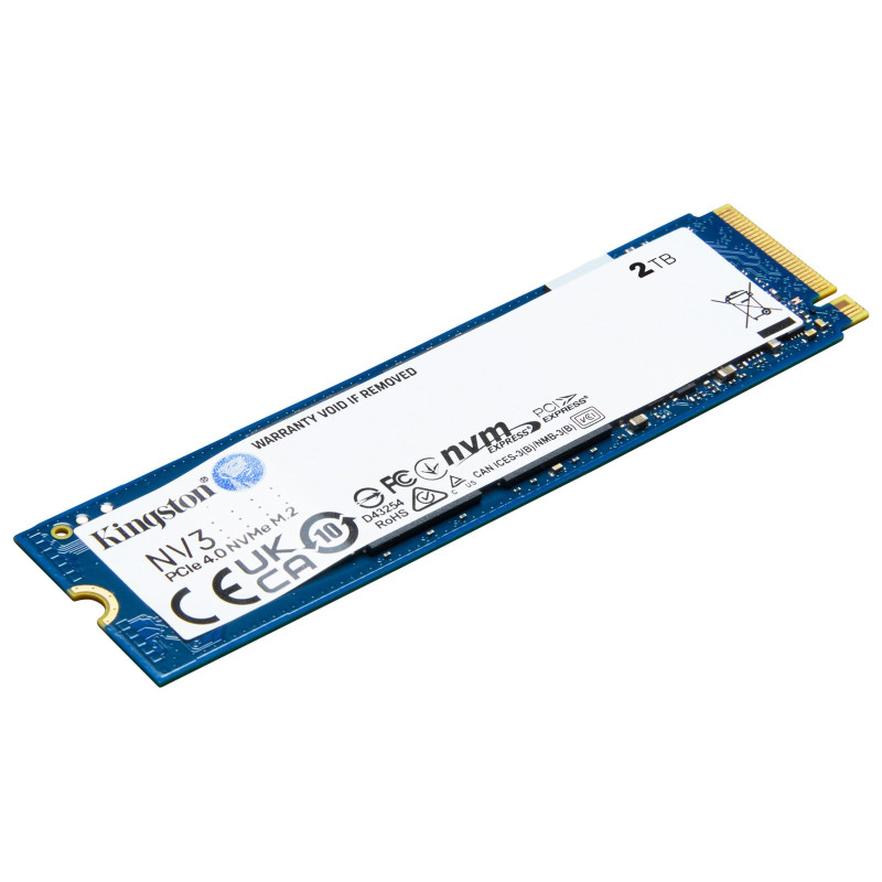 Накопичувач SSD Kingston M.2 2TB PCIe 4.0 NV3 (SNV3S/2000G)