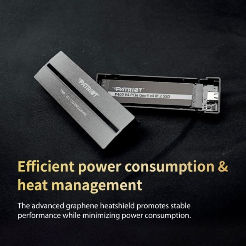Накопичувач SSD Patriot 2TB P400 V4 M.2 2280 PCIe NVMe 4.0 x4 TLC (P400VP2TBM28H)
