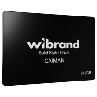 SSD накопичувач Wibrand Caiman 512GB 2.5 (WI2.5SSD/CA512GB)