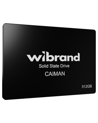 SSD накопичувач Wibrand Caiman 512GB 2.5 (WI2.5SSD/CA512GB)