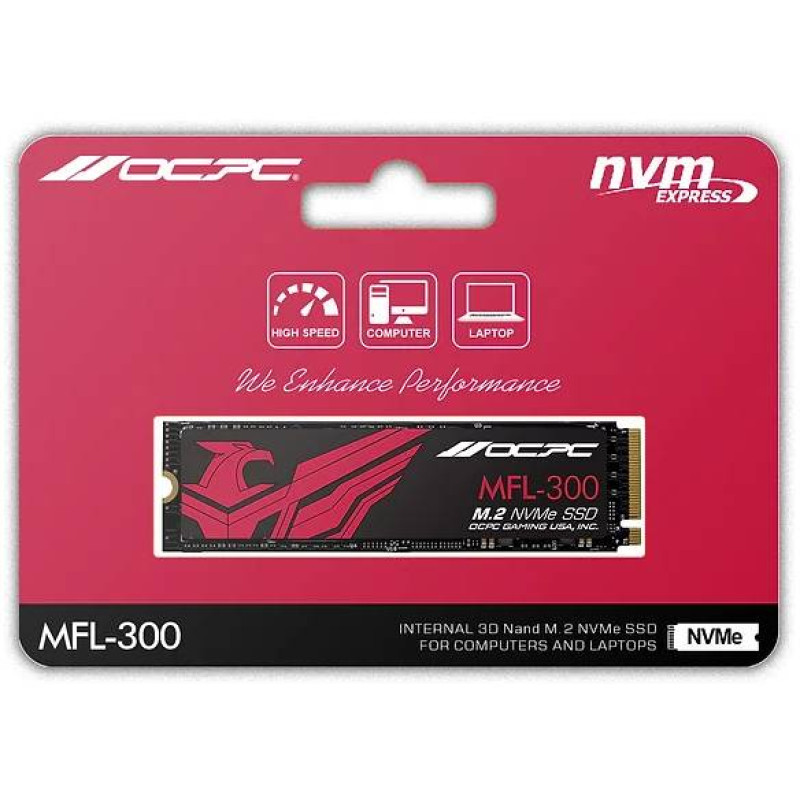 Накопичувач SSD OCPC M.2 2280 1TB (SSDM2PCIEF1TB)