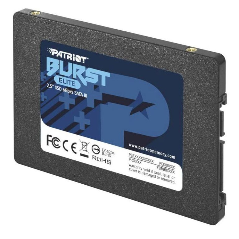 SSD накопичувач PATRIOT Burst Elite 1.92 TB (PBE192TS25SSDR)