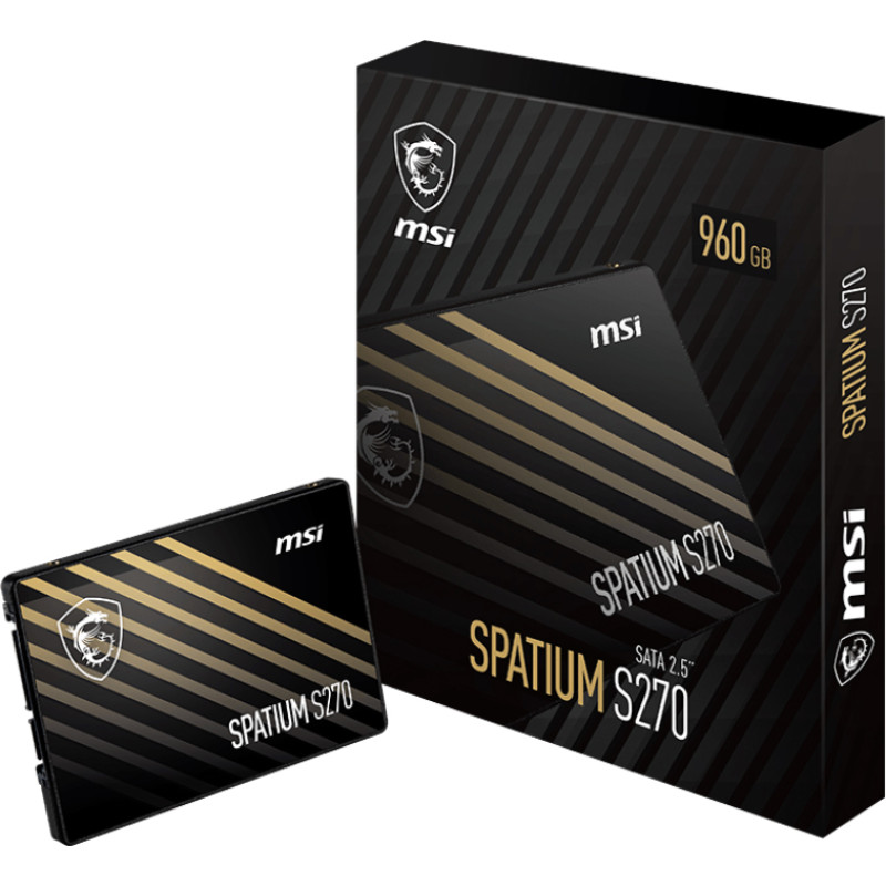 Накопичувач SSD MSI 960GB Spatium S270 2.5