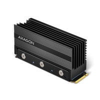 Радіатор Axagon для диска M.2 SSD CLR-M2XL Black