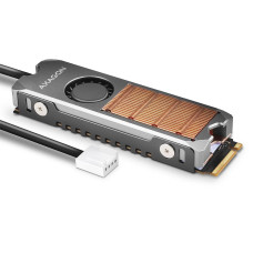 Радіатор Axagon для диска M.2 NVMe 2280/SATA (CLR-M2FAN)