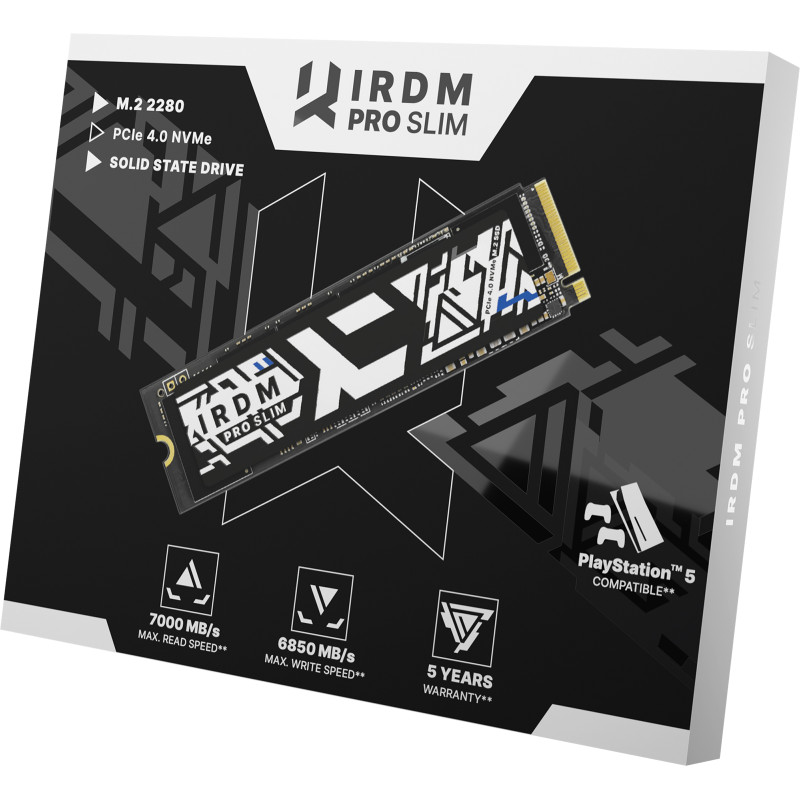 Накопичувач SSD Goodram 2TB IRDM Pro Slim M.2 (IRP-SSDPR-P44S-2K0-80)