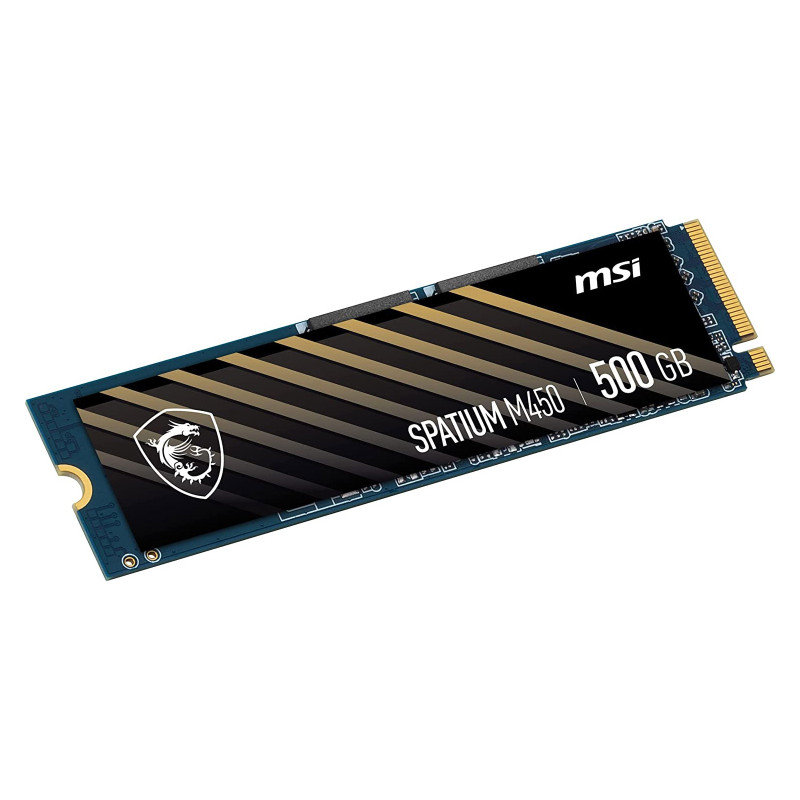 Накопичувач SSD MSI 500GB Spatium M450 M.2 3D NAND TLC (S78-440K220-P83)