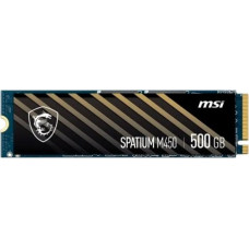 Накопичувач SSD MSI 500GB Spatium M450 V1 M.2 2280 PCIe 4.0 x4 NVMe 3D NAND TLC (S78-440K380-P83)