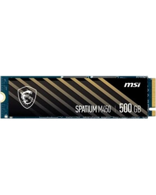 Накопичувач SSD MSI 500GB Spatium M450 V1 M.2 2280 PCIe 4.0 x4 NVMe 3D NAND TLC (S78-440K380-P83)